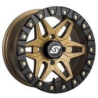14x10 Sedona Split 6 Bronze Beadlock Wheel - 4/156