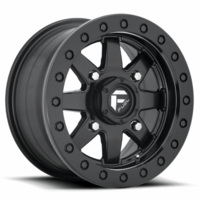 14x7 Fuel Maverick D936 Matte Black Beadlock Wheel - 4/156