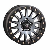 15x7 High Lifter HL24 Beadlock Matte Dark Tint Wheel - 5/4.5