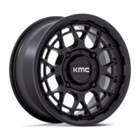 15x7 KMC KS139 Technic Matte Black Wheel - 4/114.3