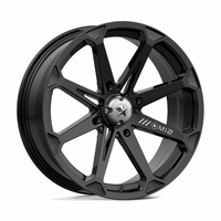 18x7 MSA M12 Diesel Gloss Black Wheel - 4/156