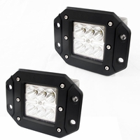 3 Inch 18 Watt Street Series LED Flush Mounted Lights (Sold in Pairs) by Race Sport Lighting