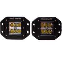 3x2 Inch Flush Mounted LED Lights (Sold in Pairs) by Tough Country