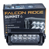 Falcon Ridge 6 Inch Summit Double Row LED Light Bar