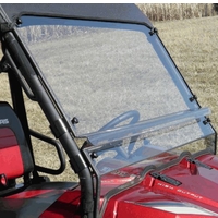 GCL Two Piece Front Windshield - 2013-22 Full Size Polaris Ranger w/ Pro-Fit Cage