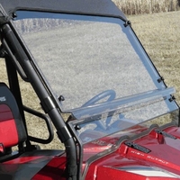 GCL Two Piece Full Front Windshield - 2009-14 Full Size Polaris Ranger XP 700, XP 800 and 2016-23 570