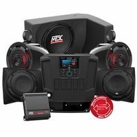 MTX Stage 3 Audio System - 2013-18 Full Size Polaris Ranger w/ Pro-Fit Cage
