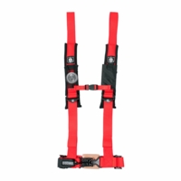Pro Armor 2 Inch Wide Harness - Red
