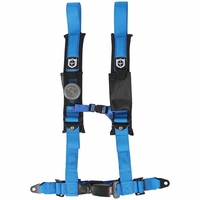 Pro Armor 2 Inch Wide Passenger Side Auto-Style Harness - Blue