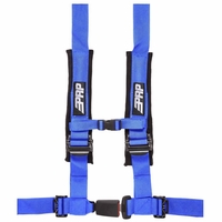 PRP 2 Inch, 4 Point Seat Harness w/ Auto Latch - Blue