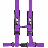 PRP 2 Inch, 4 Point Seat Harness w/ Auto Latch - Purple