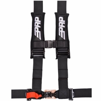 PRP 3 Inch, 4 Point Seat Harness - Black
