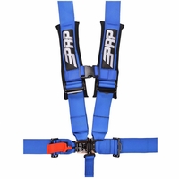 PRP 3 Inch, SFI Approved 5 Point Seat Harness - Blue