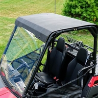 Spike Front Windshield, Top and Back Combo - Polaris Ranger 150