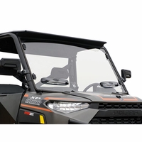 Spike Hard Coated Vented Front Windshield - 2013-24 Full Size Polaris Ranger w/ Pro-Fit Cage