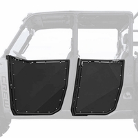 Super ATV Aluminum Doors - 2014-19 Full Size Polaris Ranger Crew w/ Pro-Fit Cage