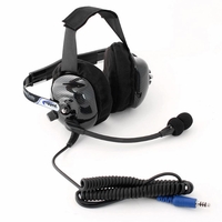 Ultimate STX Stereo Behind-The-Head 2-Way Headset by Rugged Radios